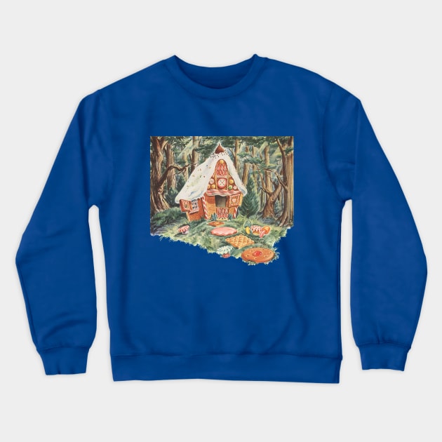 Vintage Hansel and Gretel Fairy Tale Crewneck Sweatshirt by MasterpieceCafe